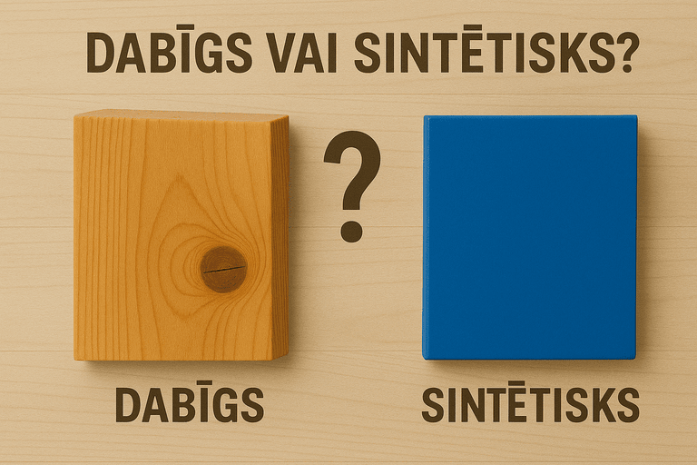 Dabīgs vai mākslīgs?